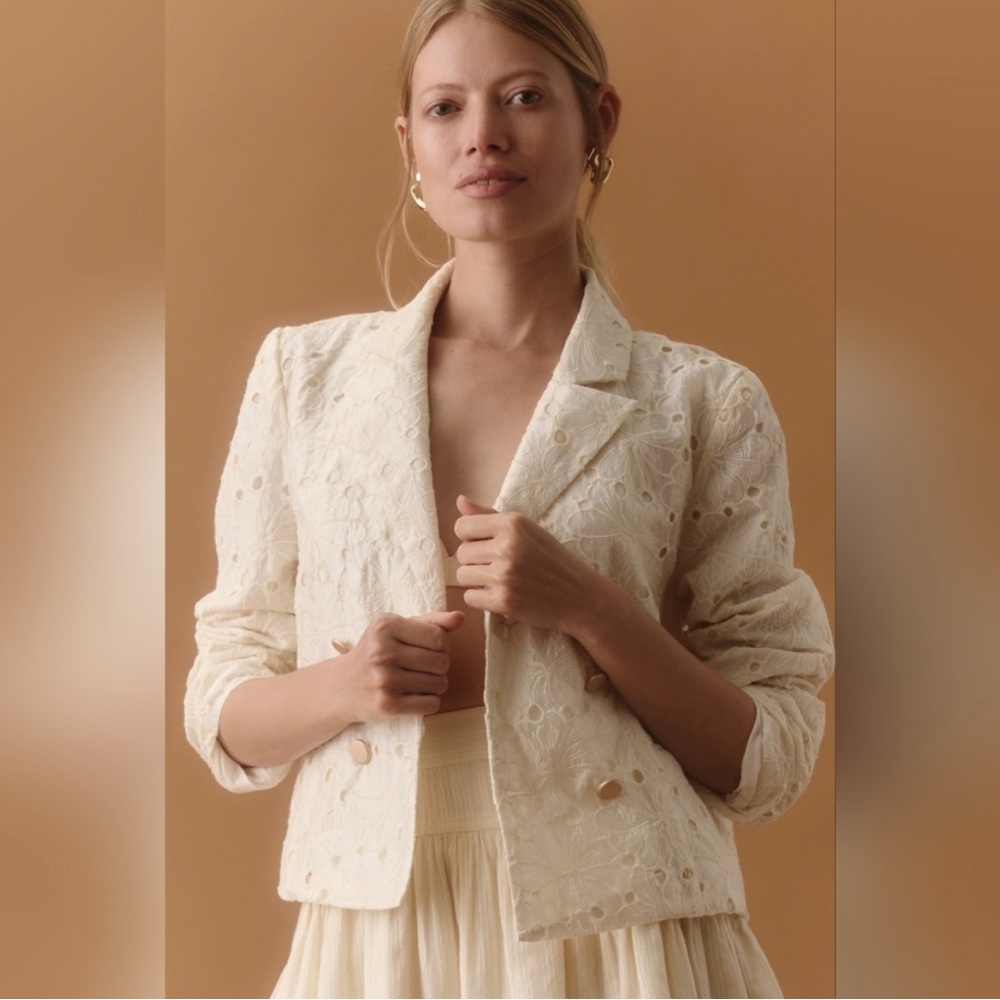 Dolan Cream Lace Jacket